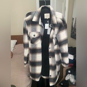 Thread & Supply Flannel Shacket NWT